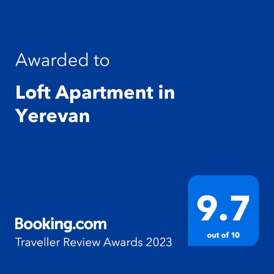 Loft Apartment In Jerevan Eksteriør billede